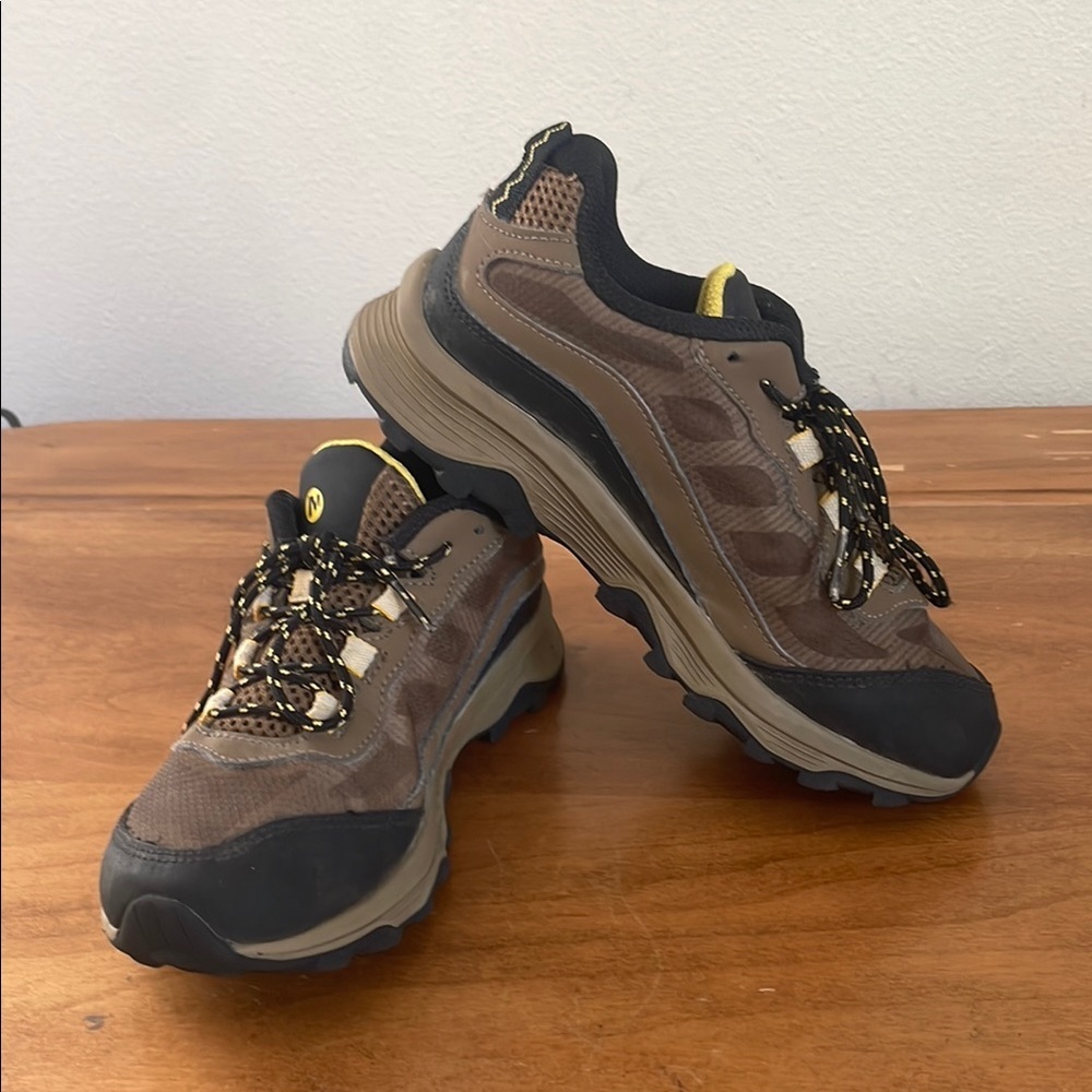 Merrell Kids Brown Trail Running Shoes Size 2